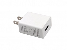 【產品配件，單拍不發】美標充電器-INPUT100-240VACMax0.2A-5060Hz-OUTPUT5VDC1.0A-美規-白色-單USB口